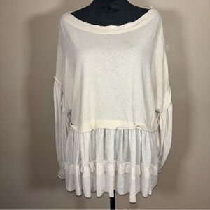 Free People “We The Free” Women’s Oversized Dropped Sleeve Size M